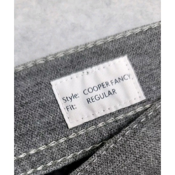 NWT Brax Cooper Fancy Chino Pants Mens 36x32 Gray Cotton Straight Leg Flat Front - Picture 7 of 7